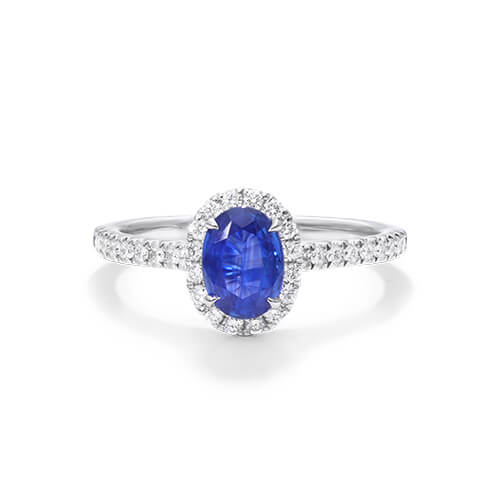 Sapphire Enagegment Ring