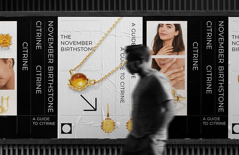 Citrine billboard cover