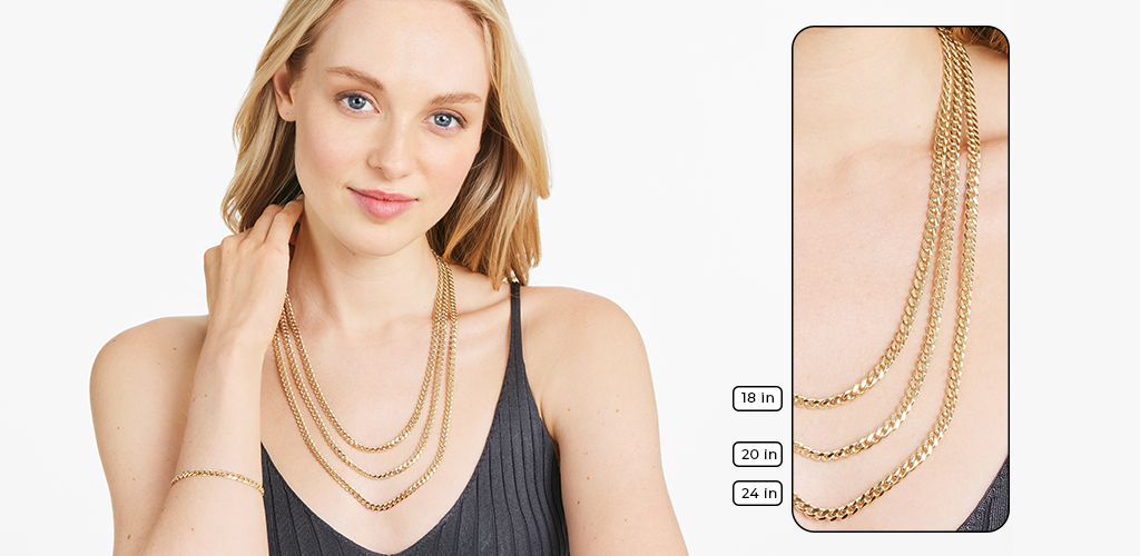 Necklace Size Chart: How To Find The Best Necklace For You