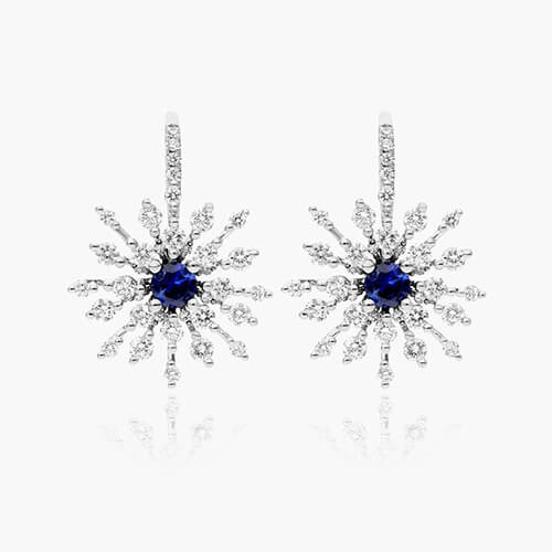 Sapphire Earrings