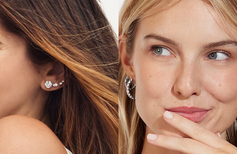 Diamond Earring Styles Studs Hoops And Drops Explained