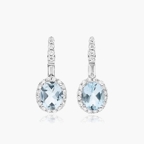 Aquamarine Earrings