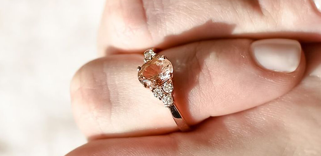 Morganite Ring