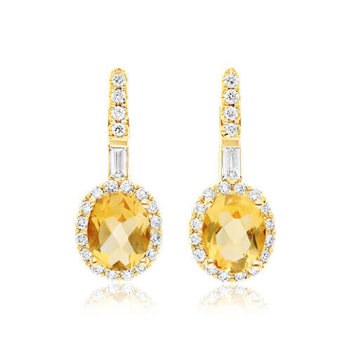 Citrine Earrings