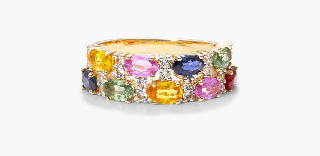 Multi Sapphire Ring